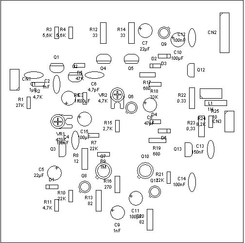amplificador pcb