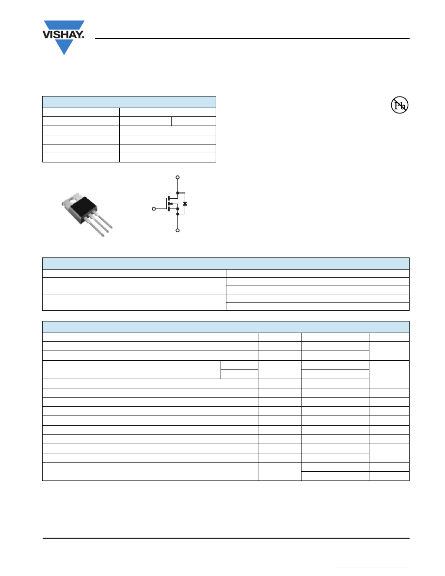Caracteristicas tecnicas de IRF630 Datasheet