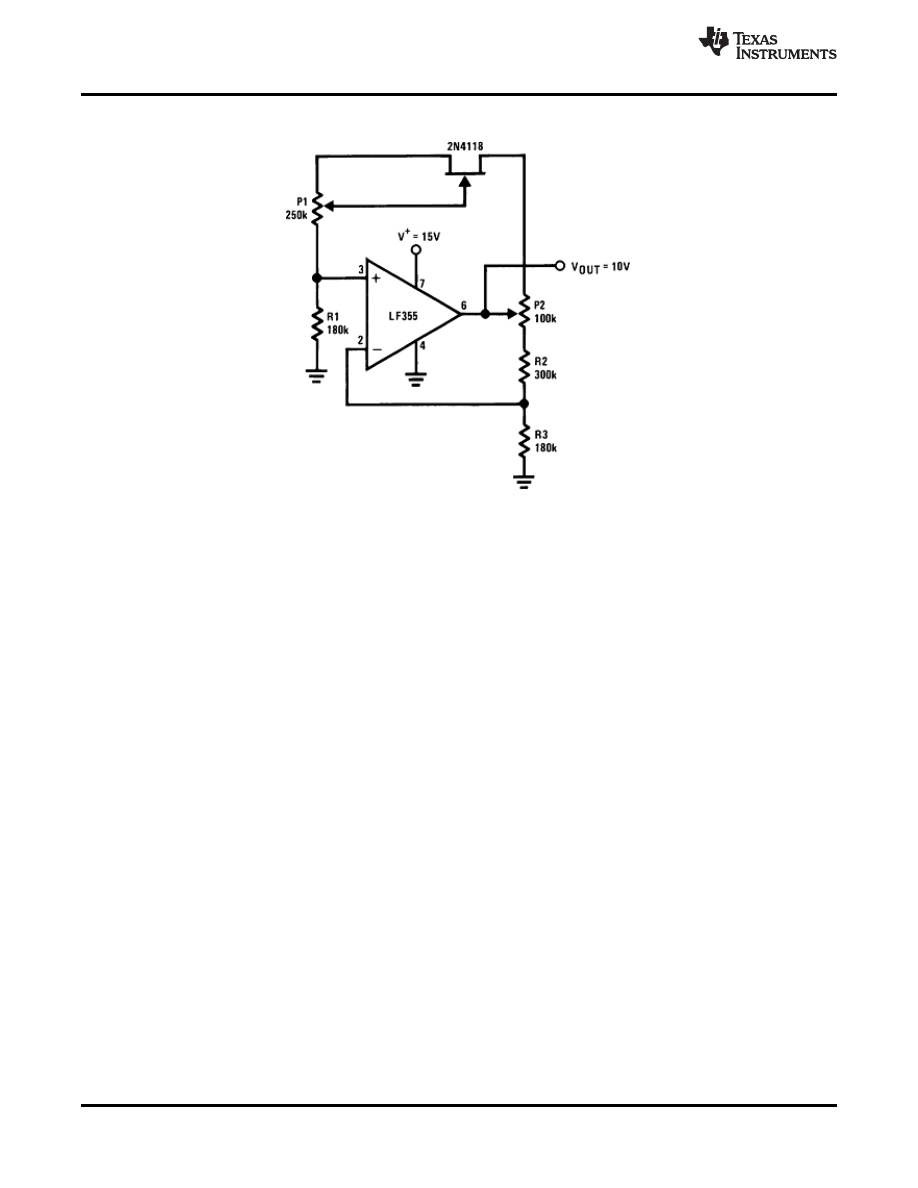 Caracteristicas tecnicas de LF356 - Datasheet
