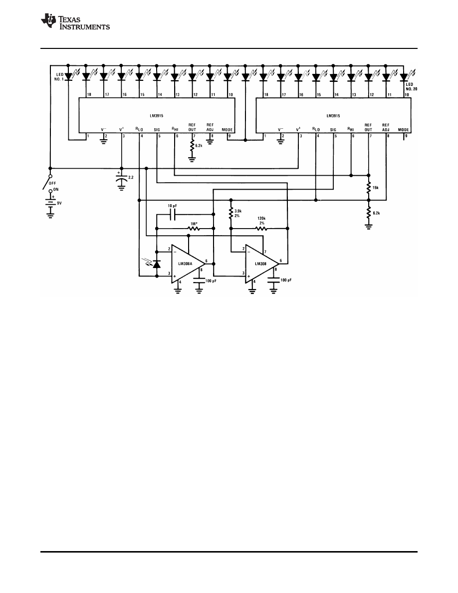 Lm3915 Vu Meter Circuit Diagram / Build a 10 LED Bar Dot VU Meter
